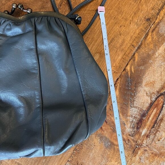 VINTAGE dark gray purse - Picture 4 of 8